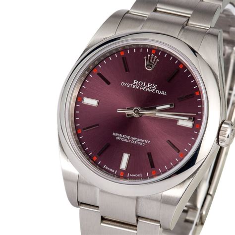 red grape rolex 36|rolex oyster perpetual red grape.